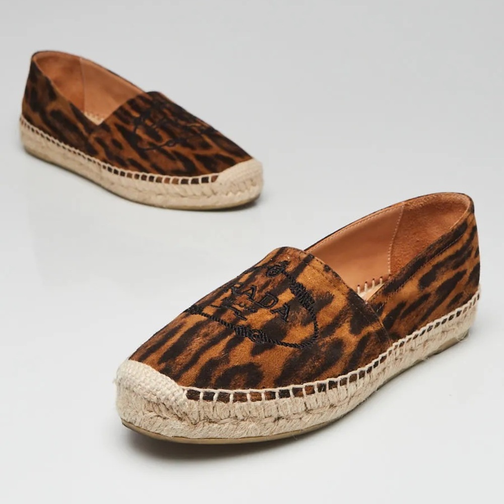 Leopard Print PRADA Espadrilles